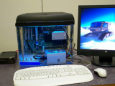 Aquarium PC on Desk; view 2