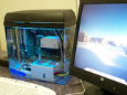 Aquarium PC on Desk; view 3