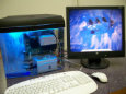 Aquarium PC on Desk; view 7